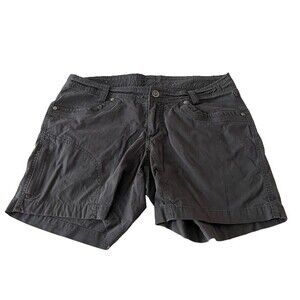 Kuhl Shorts Women’s 6 Gray Splash 6" Durable Hiking Trekking